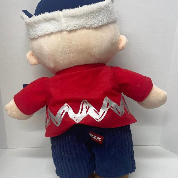 Peanuts Charlie Brown 21" Plush 70th Anniversary Christmas Holiday with tags.. - Picture 6 of 7